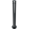 Bollard of aluminium | � 100 mm | stationary, to be fixed by plugswith base plate � 180 mm